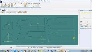 how to add shrinkage allowance from main pattern as per fabric shrinkage for software gerber [upl. by Jeunesse913]