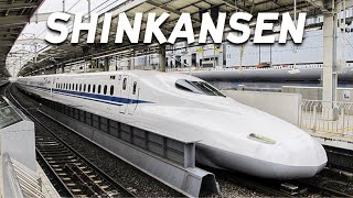 Shinkansen Bullet Train Experience  Tokyo to Kyoto Japan [upl. by Noitna]