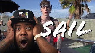 First Time Hearing  Machine Gun Kelly  AwolNation  Sail Official Music Video Reaction [upl. by Efinnej]