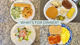 WHAT’S FOR DINNER  EASY amp BUDGET FRIENDLY  REALISTIC WEEKNIGHT MEALS  DINNER INSPIRATION [upl. by Mathias]