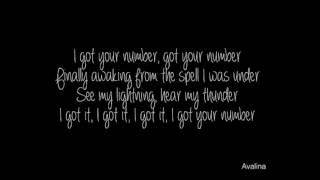 Serena Ryder  Got Your Number Lyrics [upl. by Idnyl522]