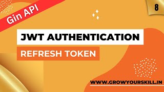 Jwt Authentication With React And Golang  Refresh Token  Grow Your Skill [upl. by Lenz]