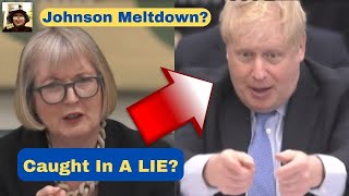 AMAZING Boris Johnson Meltdown Really Show He Is A Complete Liar [upl. by Suiratnauq]