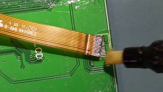 IoT32 RPTCQ – Soldering Flat Flex to PCB LCD Initial Power Up and Rework [upl. by Stoddart665]