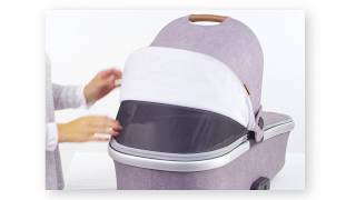 MaxiCosi  Oria carrycot  How to use it [upl. by Eldon]