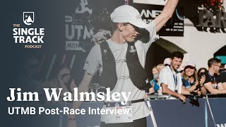 Jim Walmsley  UTMB Win Western States Reflections Training Advice [upl. by Kopans]