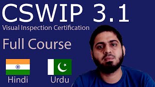 Class 01Introduction  Cswip 31 visual inspection certification [upl. by Kalli249]