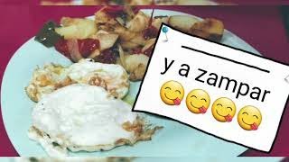 patatas a lo pobre  buenísimas y facilisimas de hacer😋😋😋🥔🥔🥚🥚🍳🍳 [upl. by Eelyahs512]