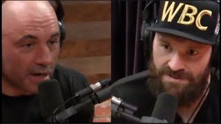 Joe Rogan  How Tyson Fury Bounced Back From Depression amp Addiction [upl. by Orpah]