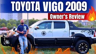 TOYOTA VIGO 2009  THE ULTIMATE DAALA OF PAKISTAN  OWNERS REVIEW [upl. by Nai]