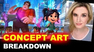 Wreck It Ralph 2 Concept Art REACTION [upl. by Bryana]