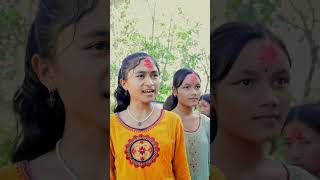 Dashain tika ma dakshina nadiye paxi nepalicomedy shorts dashainfestival [upl. by Ebarta]