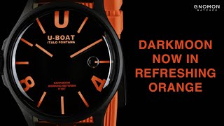 UBoat Darkmoon 44mm BK Orange PVD Ref 9538 [upl. by Atolrac]