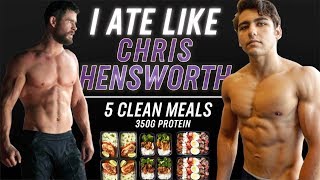 I Ate Like Chris Hemsworth For A Day [upl. by Liscomb860]