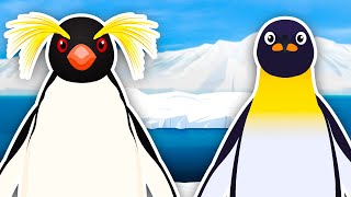 Funky Penguin Dance  Animal Sounds Song for Kids  Kids Learning Videos [upl. by Nomit239]