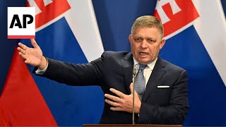 Situation after shooting of Slovakia Prime Minister Robert Fico  AP Explains [upl. by Nosnej]