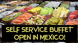 Buffet Open During Covid19 at Riu Caribe in Cancun Mexico What’s it like [upl. by Ydnik364]