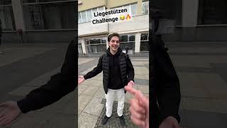 Liegestützen Challenge 😂 shorts [upl. by Seys]