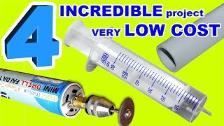 4 INCREDIBLE project DIY VERY low cost [upl. by Ardeen407]