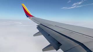 Southwest Boeing 737700 landing in Des Moines  STLDSM [upl. by Nivla197]