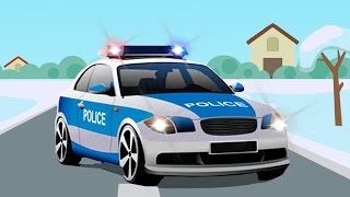 Die Polizeiautos  Cartoon für Kinder  Kinderfilm deutsch  Animierter Zeichentrick [upl. by Braca]