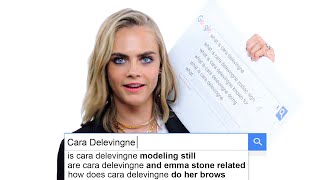 Cara Delevingne Answers the Web’s Most Searched Questions  WIRED [upl. by Idnim]