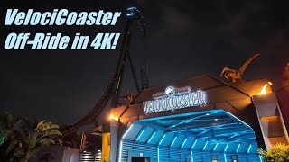 VelociCoaster Offride Footage in 4K Universal Islands of Adventure [upl. by Adnilec]