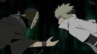 minato vs obito full fightenglish dubnaruto shippuden [upl. by Retep758]