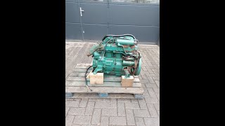 Volvo Penta MD17d met warmtewisselaar [upl. by Gillmore]