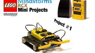 Lego Mindstorms RCX Mini Projects  Project 1 [upl. by Lleryd]