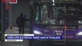 3 weeks until Election Day transit hangs in the balance [upl. by Trefler]