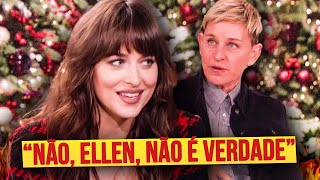 A treta ÉPICA entre ELLEN e DAKOTA JOHNSON [upl. by Claman60]