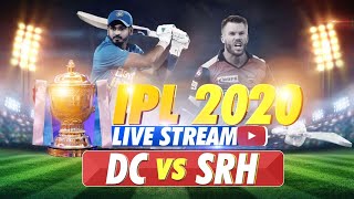 IPL 2020 LIVE Sunrisers Hyderabad VS Delhi Capitals [upl. by Atir]