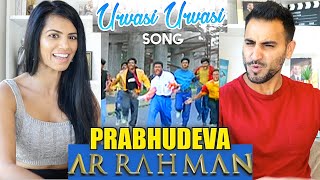 Urvasi Urvasi REACTION  AR Rahman  Prabhu Deva [upl. by Annodahs90]