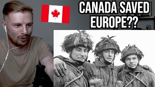 Reaction To Canadian Paratroopers Save Europe WW2 [upl. by Naeruat618]