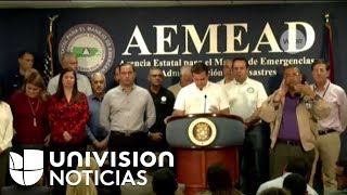 En vivo Conferencia de prensa del gobernador de Puerto Rico sobre el huracán María [upl. by Ruperta799]