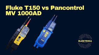 Fluke T150 vs Pancontrol MV 1000AD [upl. by Cristiona]