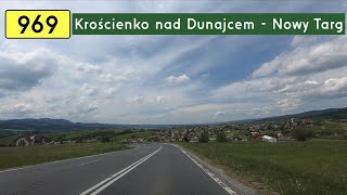 DW969 Krościenko nad Dunajcem  Nowy Targ [upl. by Athiste]