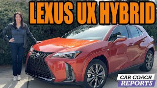 2024 Lexus UX 250h FSport AWD Is Hybrid EntryLevel Luxury SUV [upl. by Anilys]