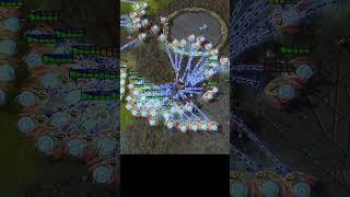 Who wins 350 Sentry vs 5 Ultralisk sc2 starcraft starcraft2 blizzard gaming [upl. by Hubing996]