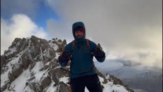 Crib goch winter 2024 [upl. by Hay]