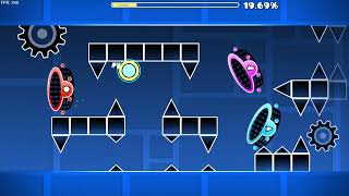 Broken Shadow extreme demon Layout  Inspired by Windless Landscape  Geometry Dash [upl. by Aidnama]