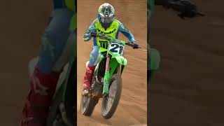 Jason Anderson HUGE crash at Charlotte SuperMotocross 2024 [upl. by Esihcoc917]