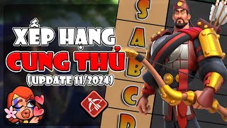 Xếp hạng Cung thủ Open Fields trong Rise of Kingdoms update 112024 [upl. by Lielos134]