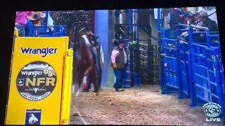 ILyssa Riley NFR barrel racing 2023 [upl. by Akel]