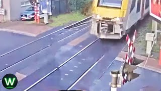 Tragic Moments Shocking Train Moments Filmed Seconds Before Disaster That Are Pure Nightmare Fuel [upl. by Elockin323]