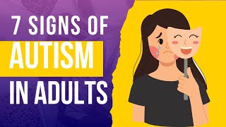 7 Signs of Undiagnosed Autism in Adults  Adult Autism Symptoms  Level 1 Autism [upl. by Morgun784]