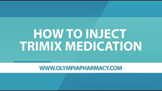 What TriMix Is and How to Inject TriMix Medication with StepbyStep Instructions [upl. by Xirtaeb119]