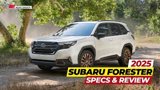 2025 Subaru Forester Test Drive Review Specs and Price [upl. by Hsetim]