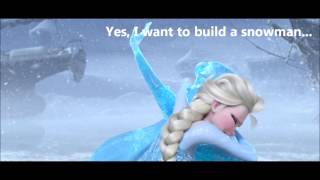 Do You Want to Build a Snowman Reprise Lyrics [upl. by Finnigan845]